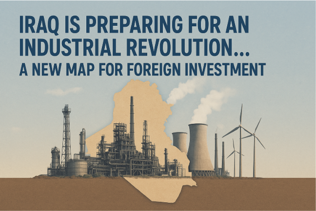 العراق يستعد لثورة صناعية... خارطة جديدة للاستثمار الأجنبي